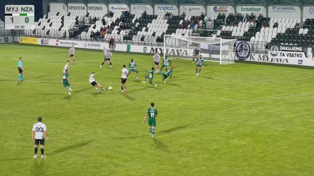 Spartak Myjava – FKM Nové Zámky -  8. kolo TIPOS 3. ligy západ