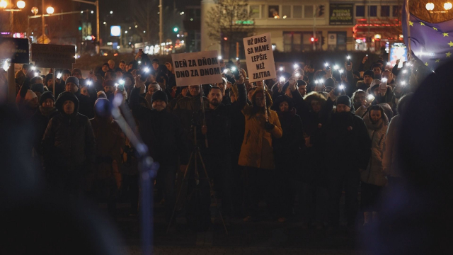 Seničania opäť protestovali