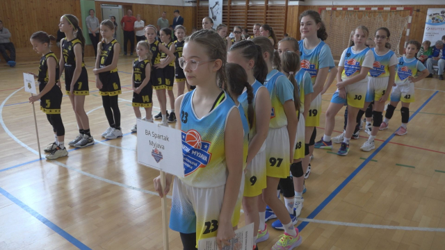 Majstrovstvá Slovenska v basketbale  mladšie mini žiačky U11 